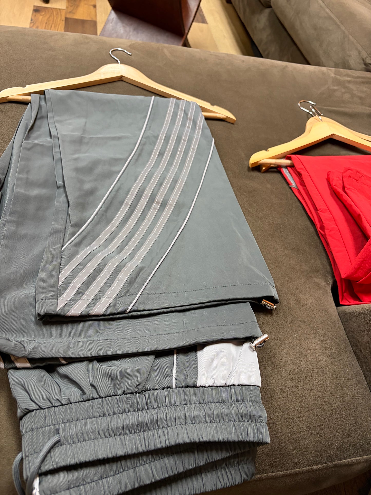 EPTMGray/Light GrayStripping Track Pants
