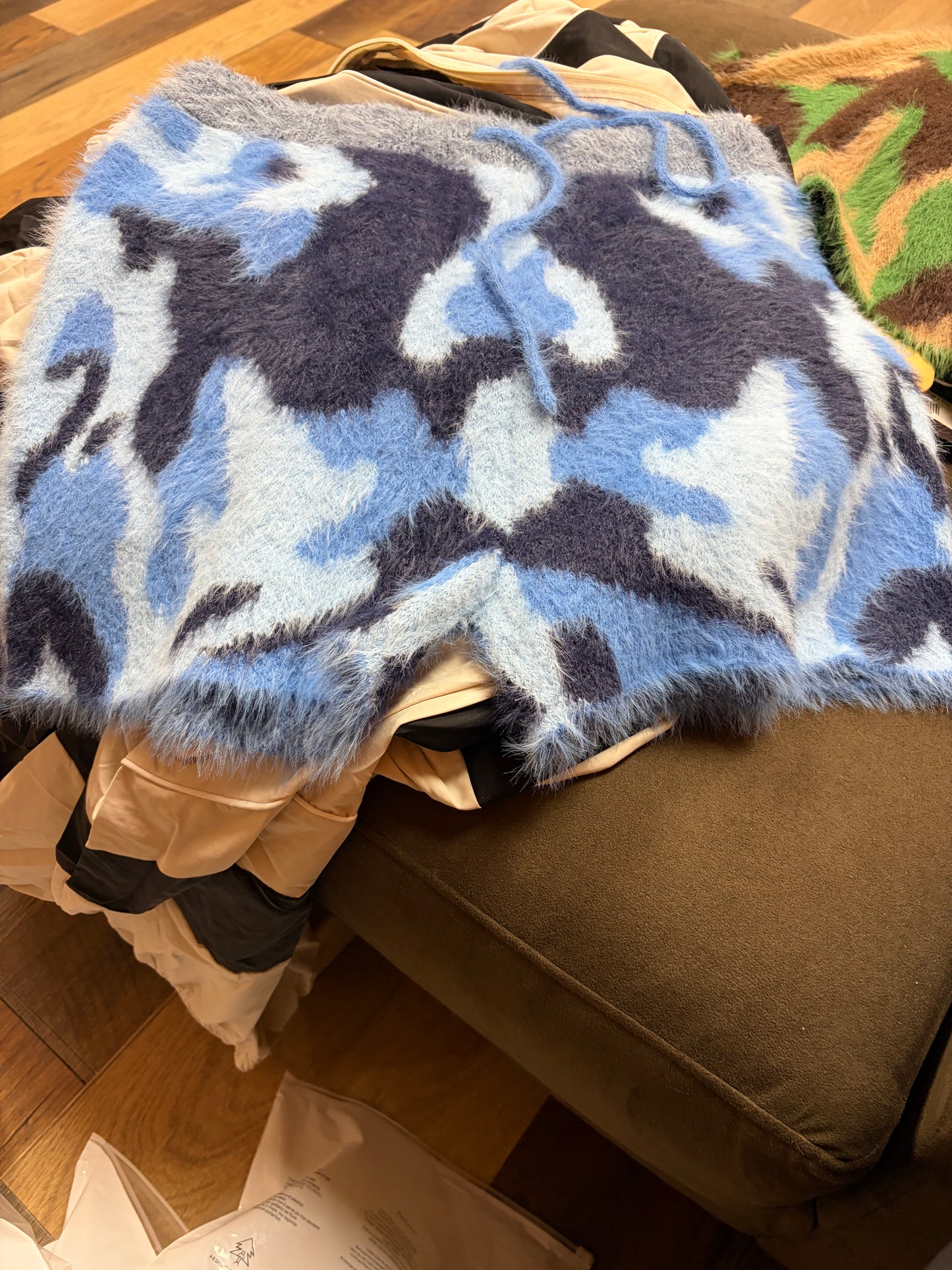 Furry Navy/blue shorts
