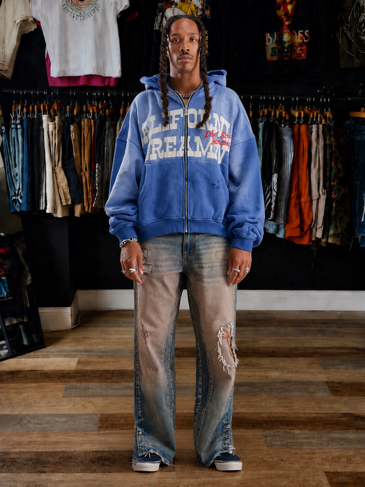Diet Starts Monday Repair Denim Jeans/Blush Indigo
