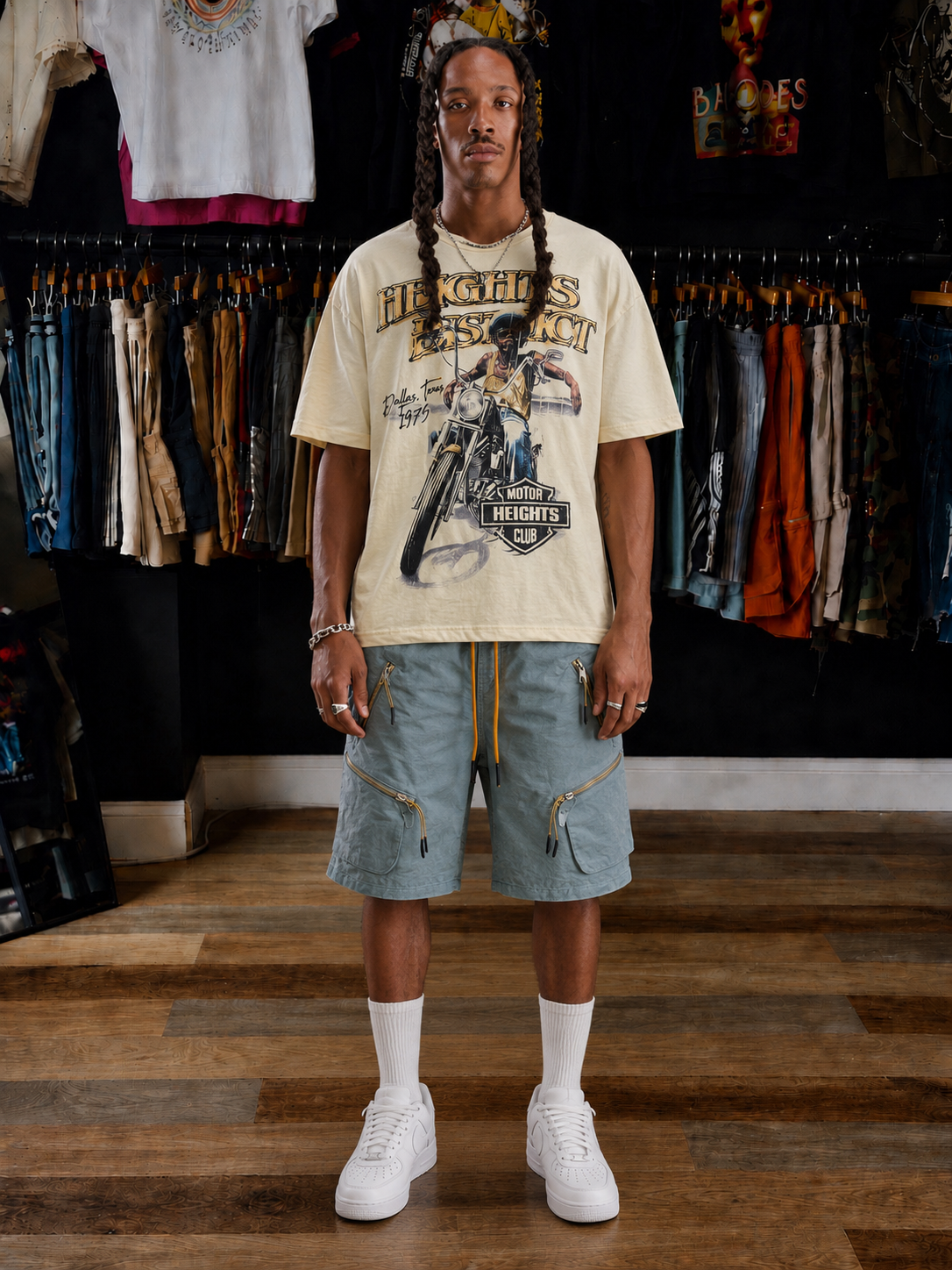 Heights District Motor Club Tee