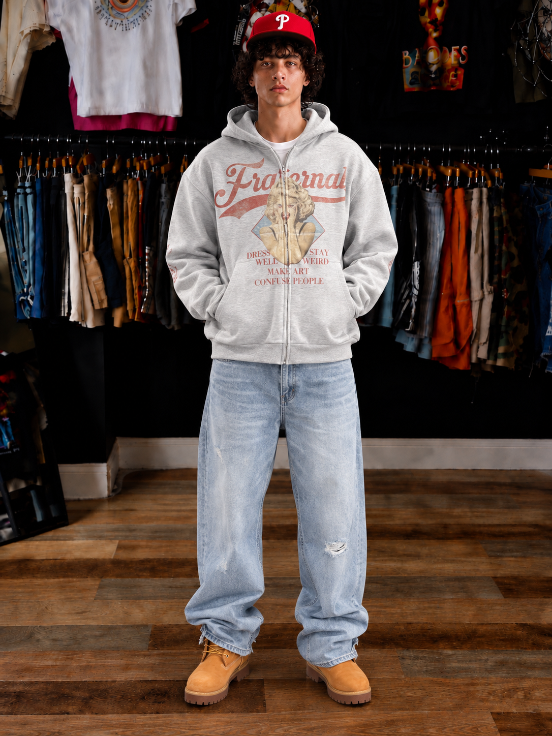 FRATERNAL MADONNA HOODIE