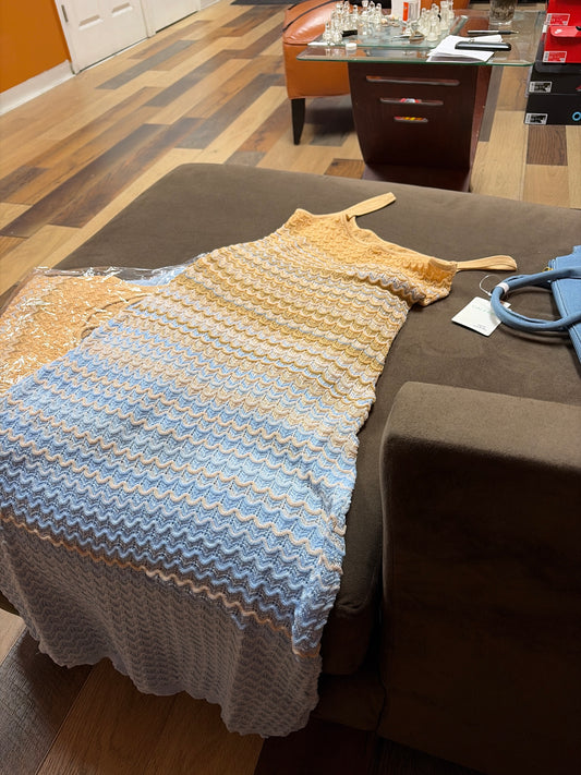 Coastal Drift Knit Dress