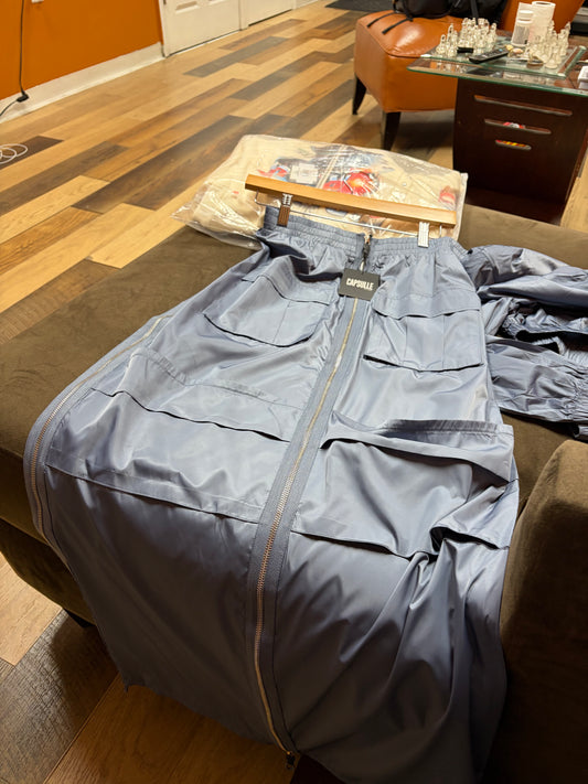 Blue Utility cargo wear