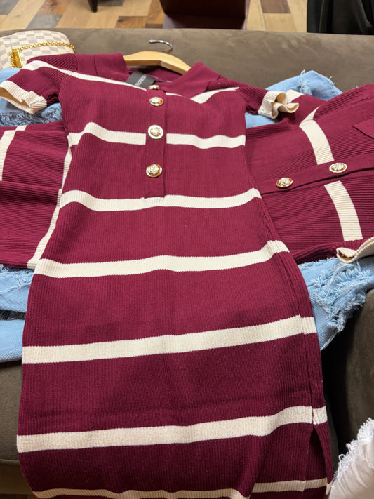 Rugby Sweater dress