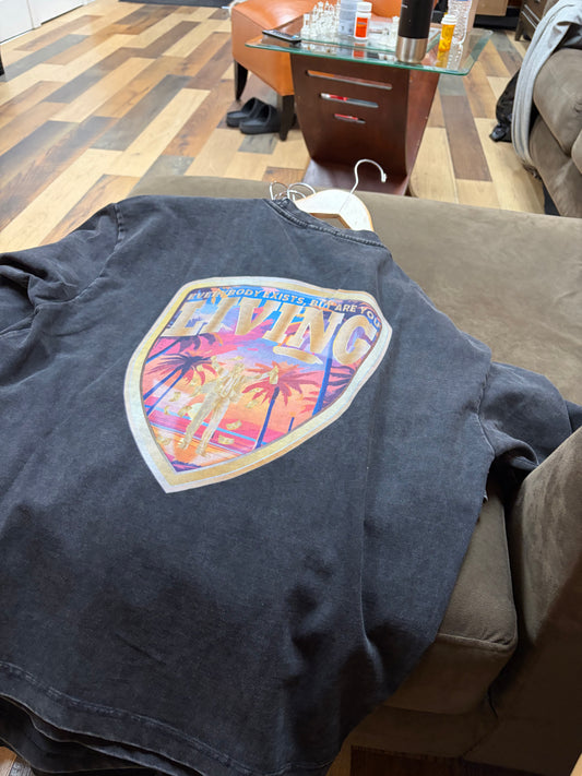 Black LVG Living Tee