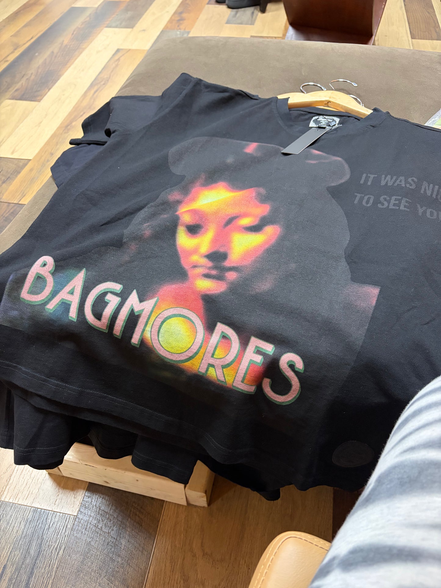 Black Bagmores It was nice Tee