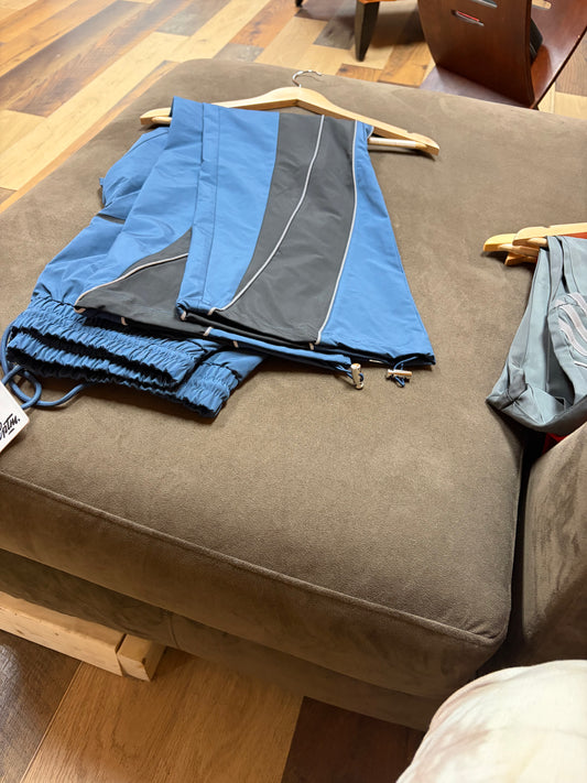 EPTM Dark Blue/Black Stripping Track Pants