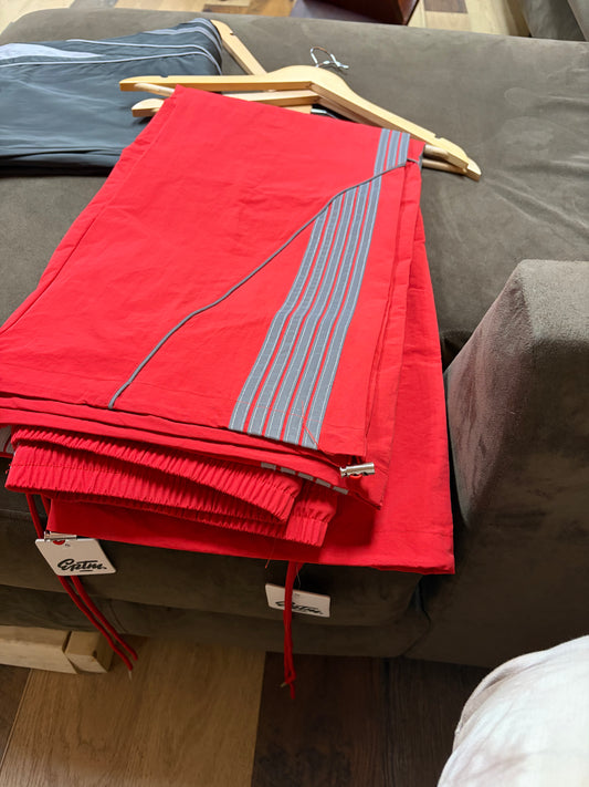 EPTM Red/GrayStripping Track Pants