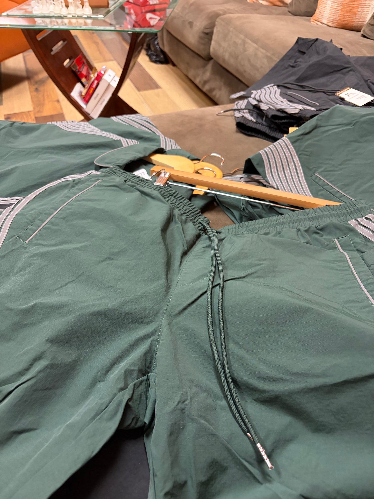 EPTM Green Track suite Shorts