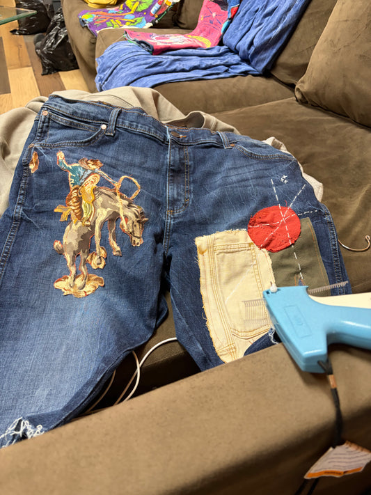 Custom Wangler Retro Relaxed Boot / Shorts