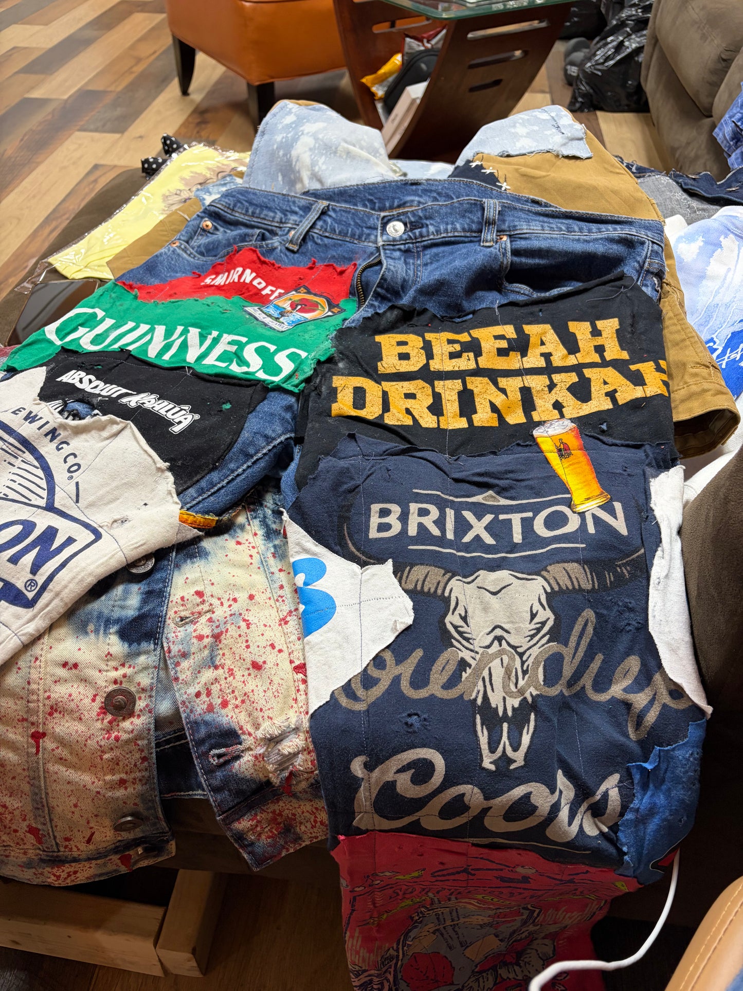 Custom Levin Premium Mens Jean - Intoxicated