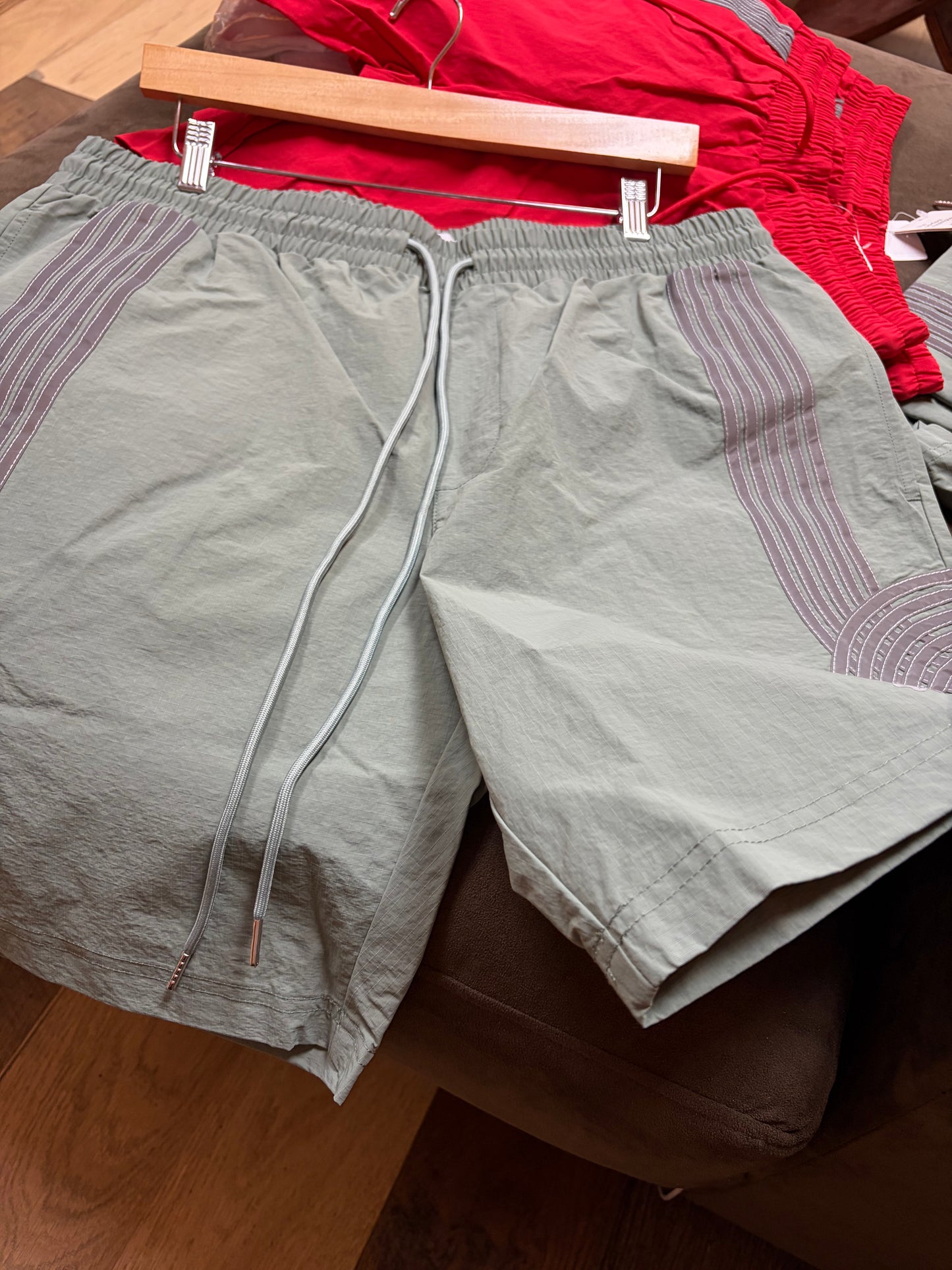 EPTM Teal/GrayStripping shorts