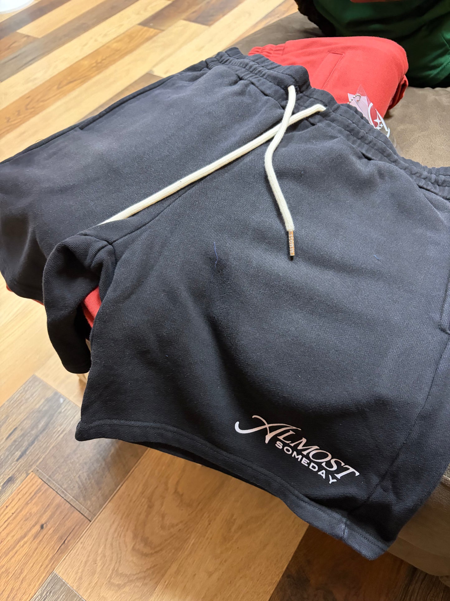 Black Almost Sunday Cloth Shorts