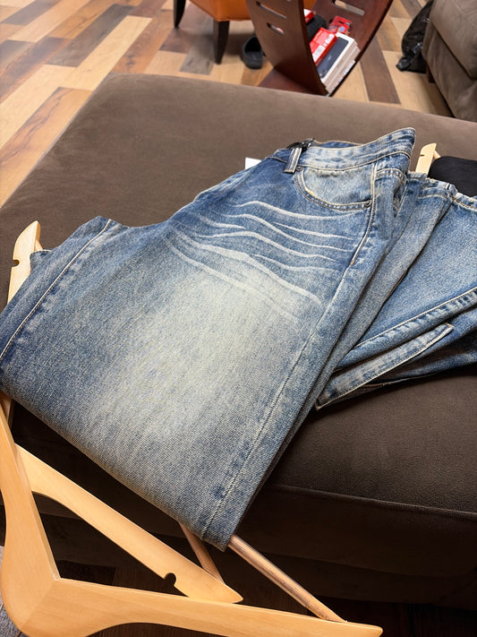Silnt Dark Blue Wash Jeans