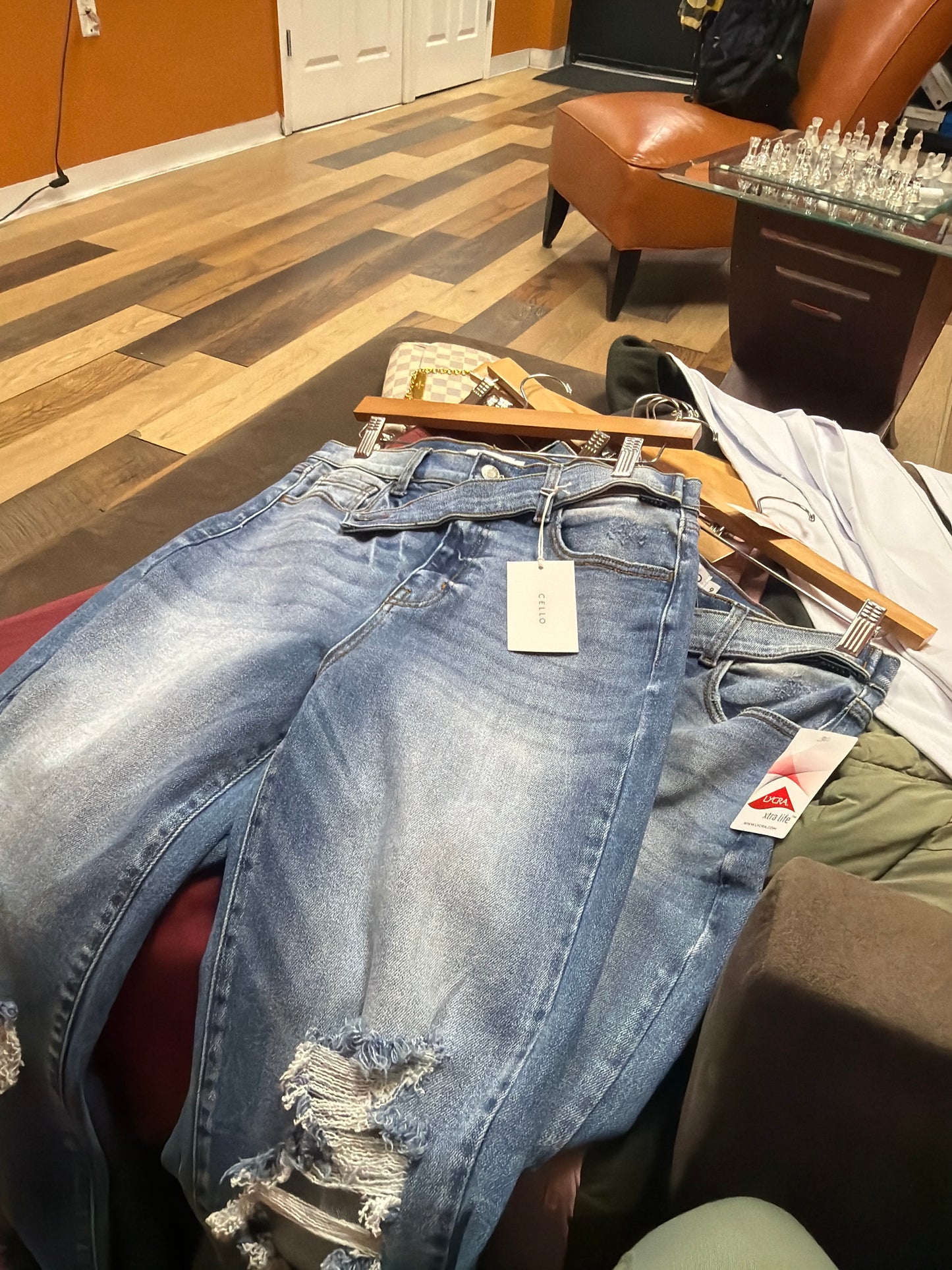 Vintage Rebel distress jeans